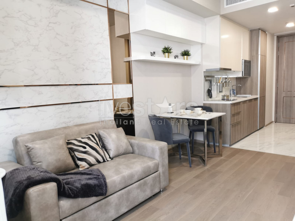 Condo moderne 1 chambre à louer près de la station MRT Sukhumvit