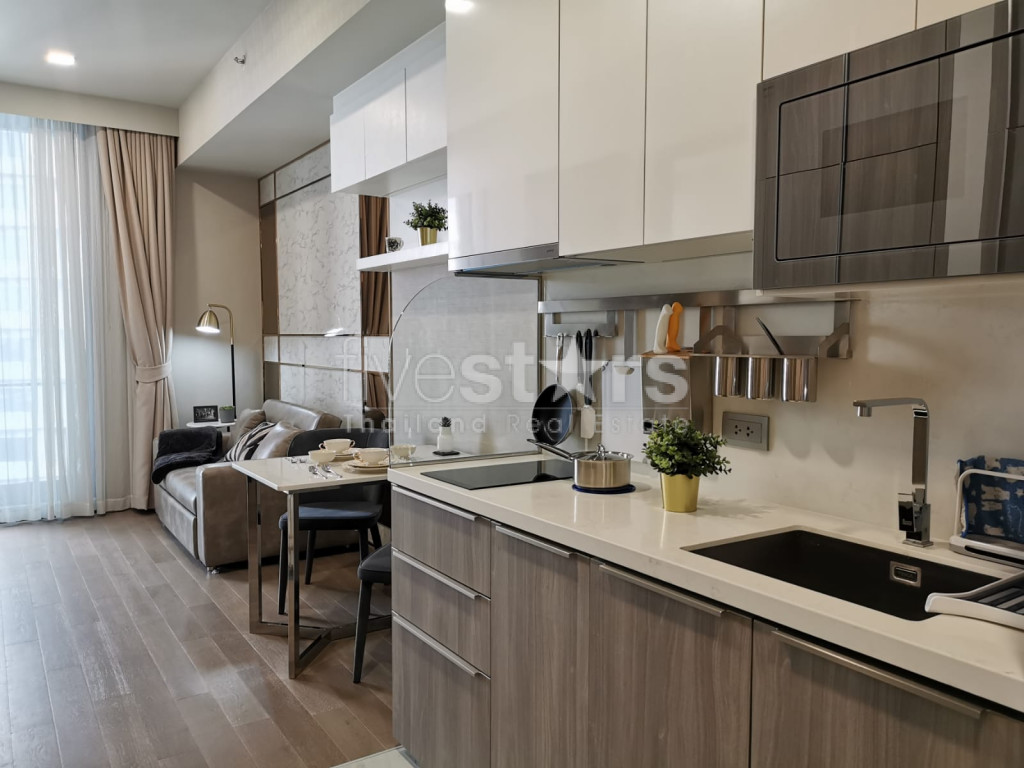 Condo moderne 1 chambre à louer près de la station MRT Sukhumvit, photo 7