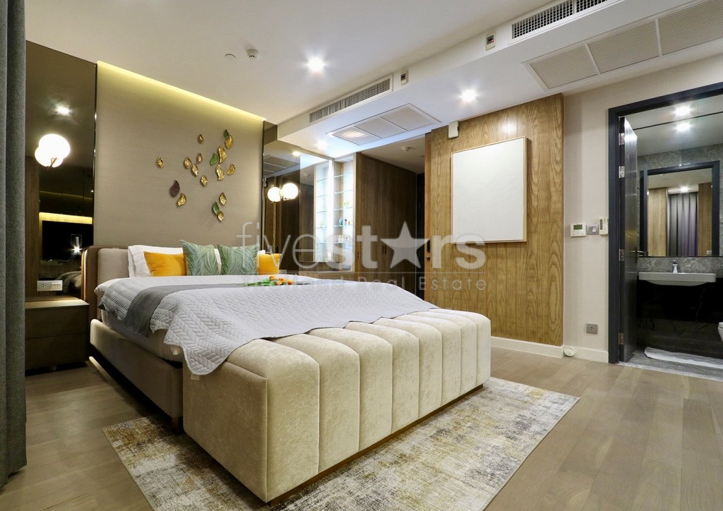 Condo moderne 1 chambre à louer près de la station Asoke BTS, photo 4