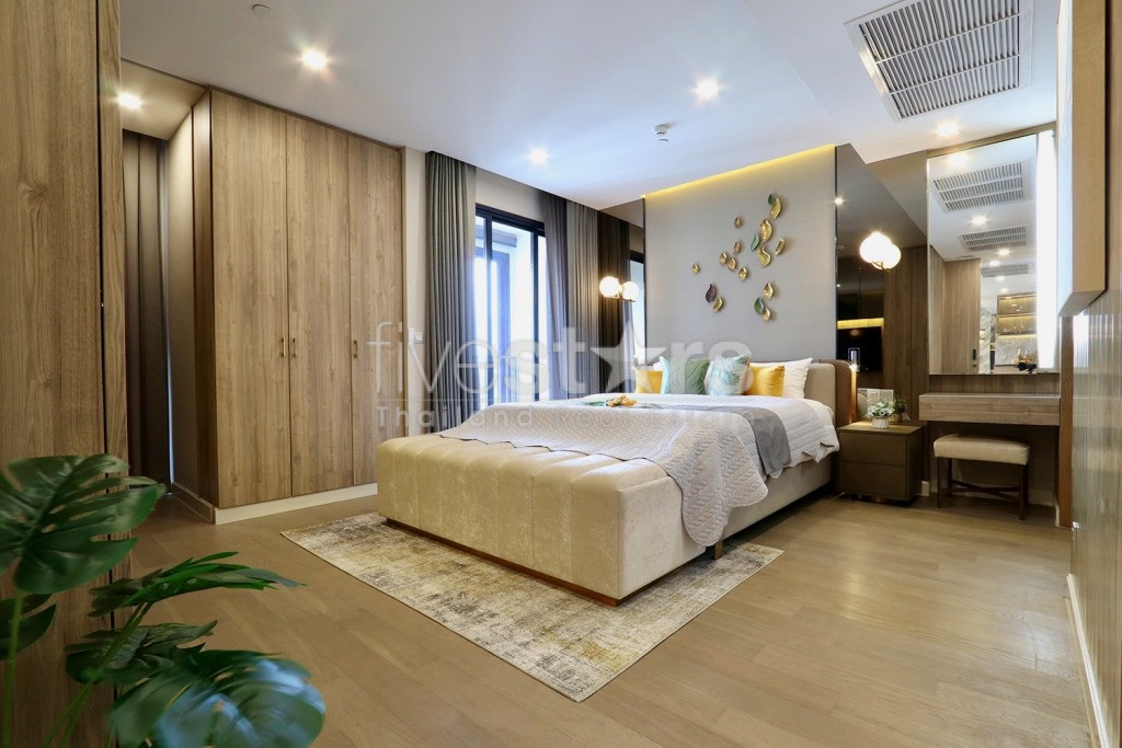 Condo moderne 1 chambre à louer près de la station Asoke BTS, photo 9