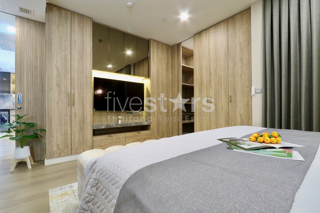 Condo moderne 1 chambre à louer près de la station Asoke BTS, photo 10