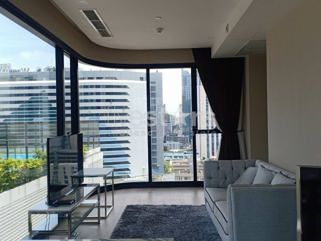 Condo moderne de 2 chambres à louer près de la station Asoke BTS, photo 4