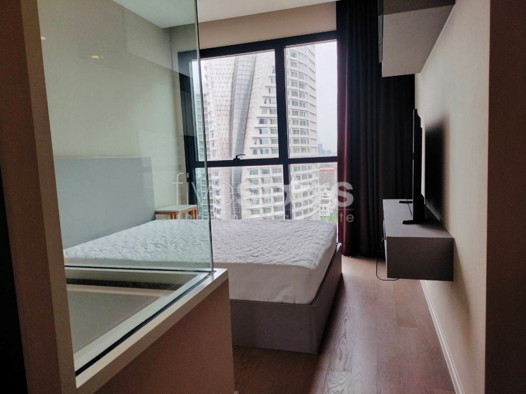 Condo moderne de 2 chambres à louer près de la station Asoke BTS, photo 5