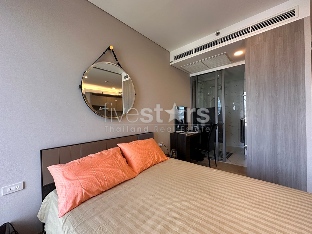 Condo moderne 1 chambre à louer sur la route Ratchadaphisek vers Asoke, photo 9