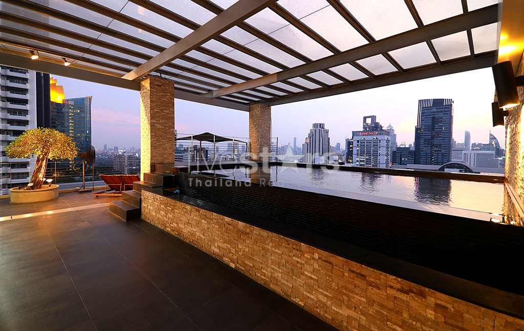 Penthouse de 4 chambres avec piscine privative proche BTS Asoke, photo 3