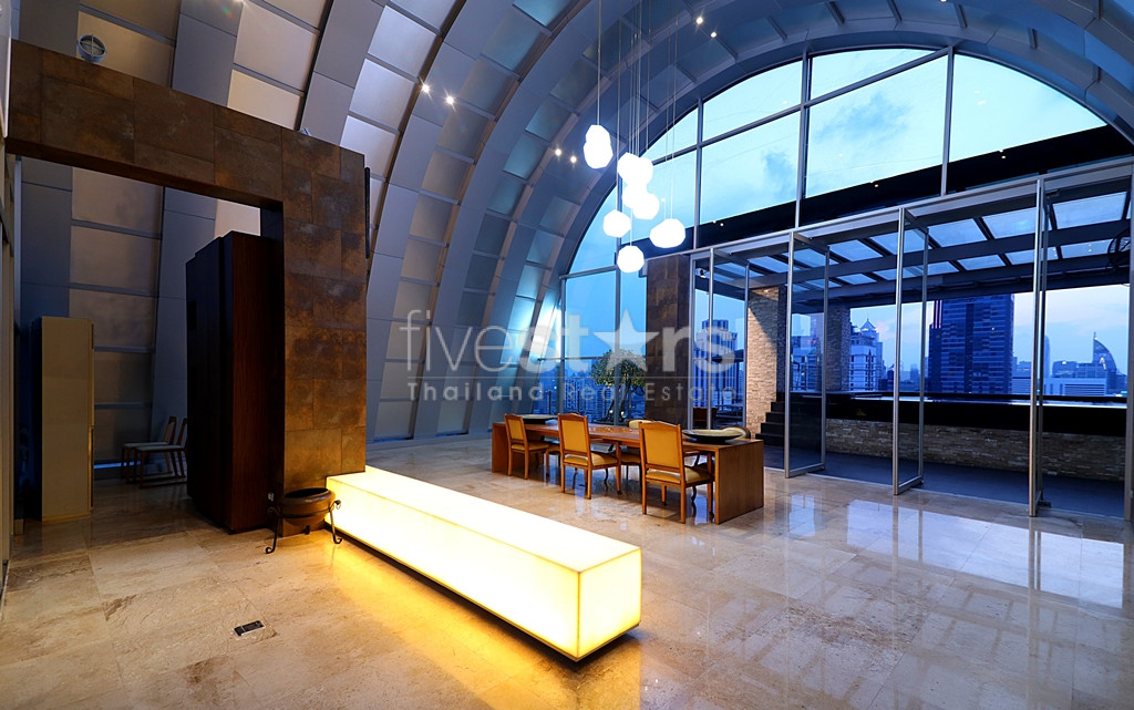 Penthouse de 4 chambres avec piscine privative proche BTS Asoke, photo 4