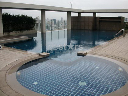 Appartement d'une chambre à louer près de la station de BTS Asoke, photo 15