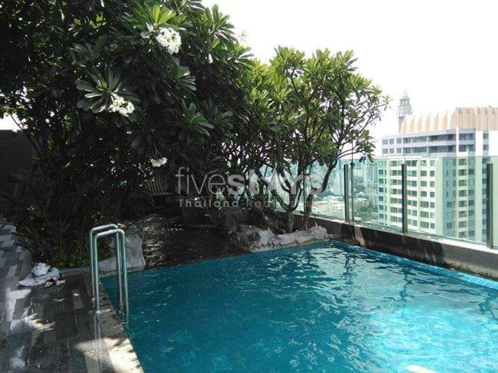 Appartement de 2 chambres à louer non loin du MRT Petchburi, photo 12