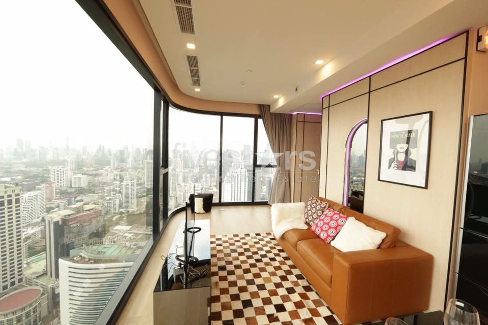 Joli condo décoré de 3 chambres à louer près de BTS Asoke, photo 3