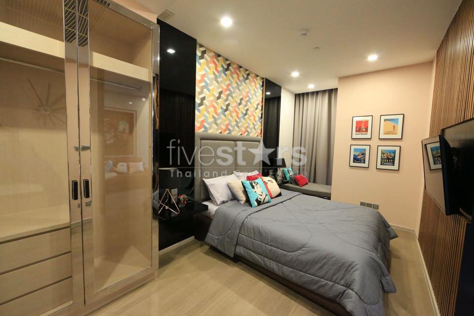 Joli condo décoré de 3 chambres à louer près de BTS Asoke, photo 10