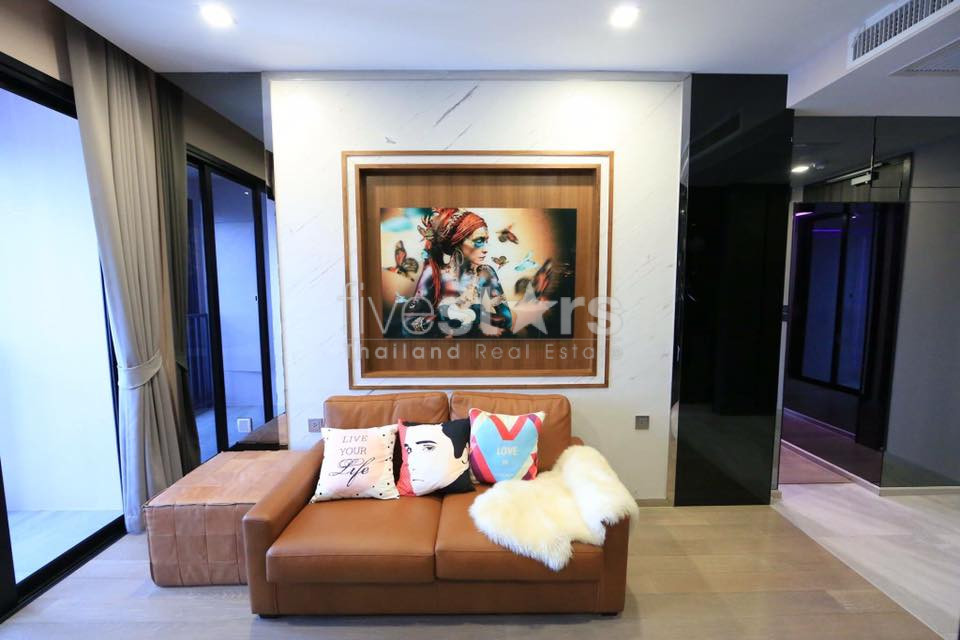 Joli condo décoré de 3 chambres à louer près de BTS Asoke, photo 4