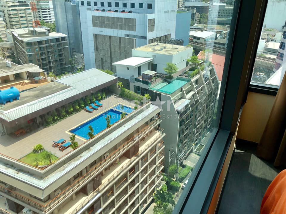 1 bedroom condo for rent near BTS Asoke, photo 15