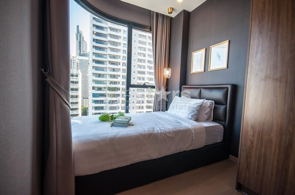 Condo moderne de 2 chambres à louer près du BTS Asoke, photo 6