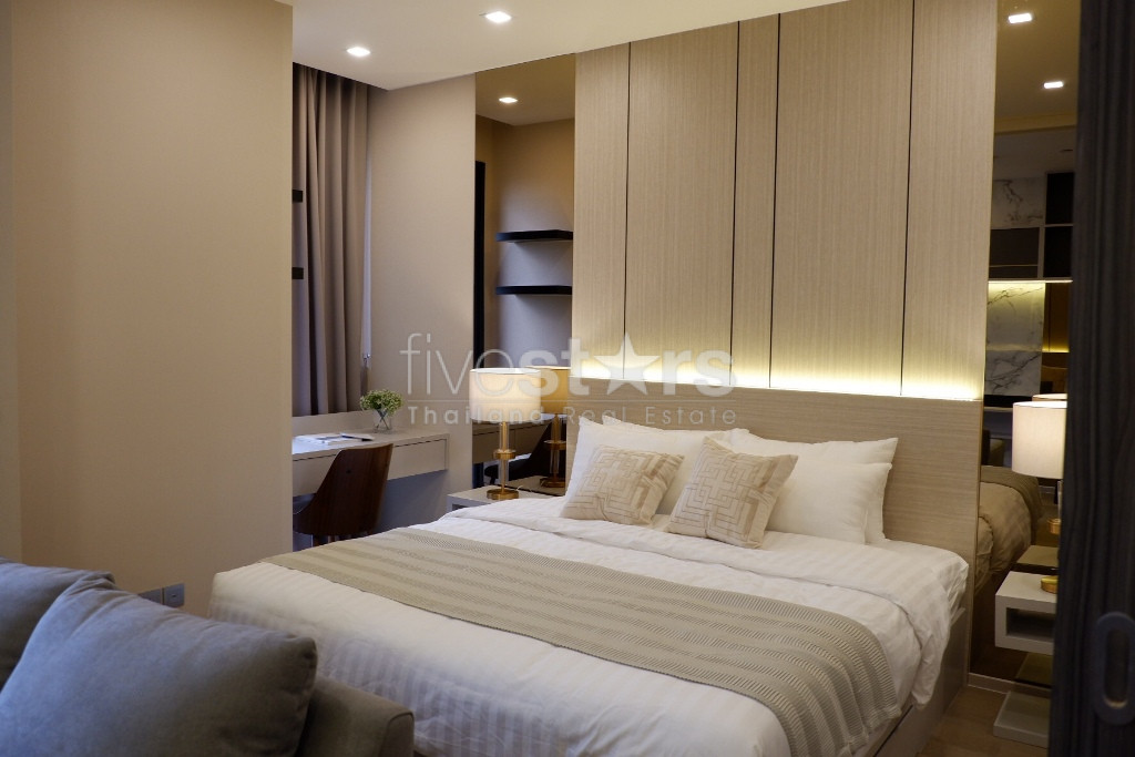 High floor unit 1 bedroom condo for rent close to BTS Asoke, photo 7