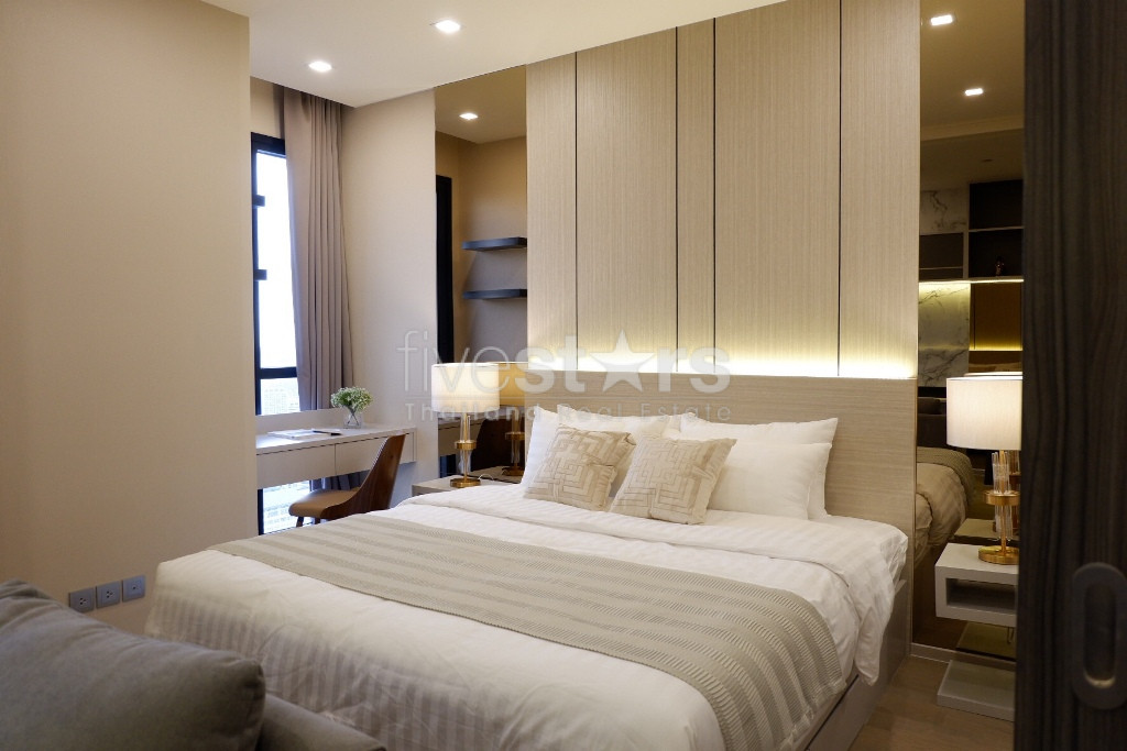 High floor unit 1 bedroom condo for rent close to BTS Asoke, photo 6