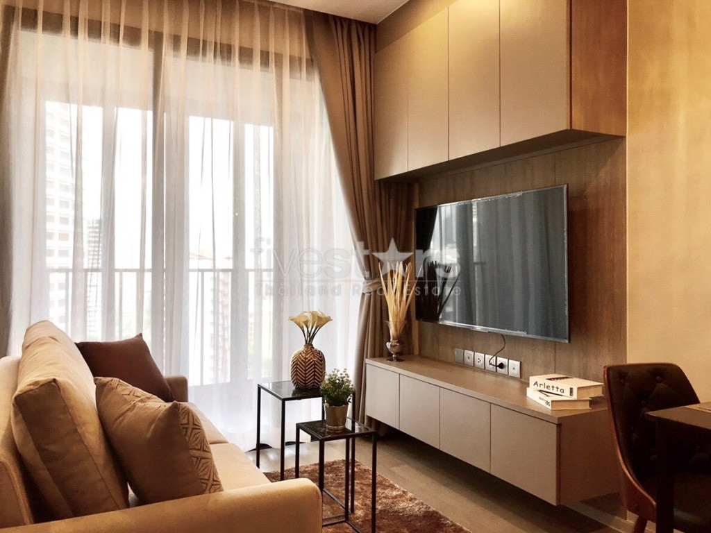 Moderne 1 chambre à louer près du BTS Asoke, photo 2