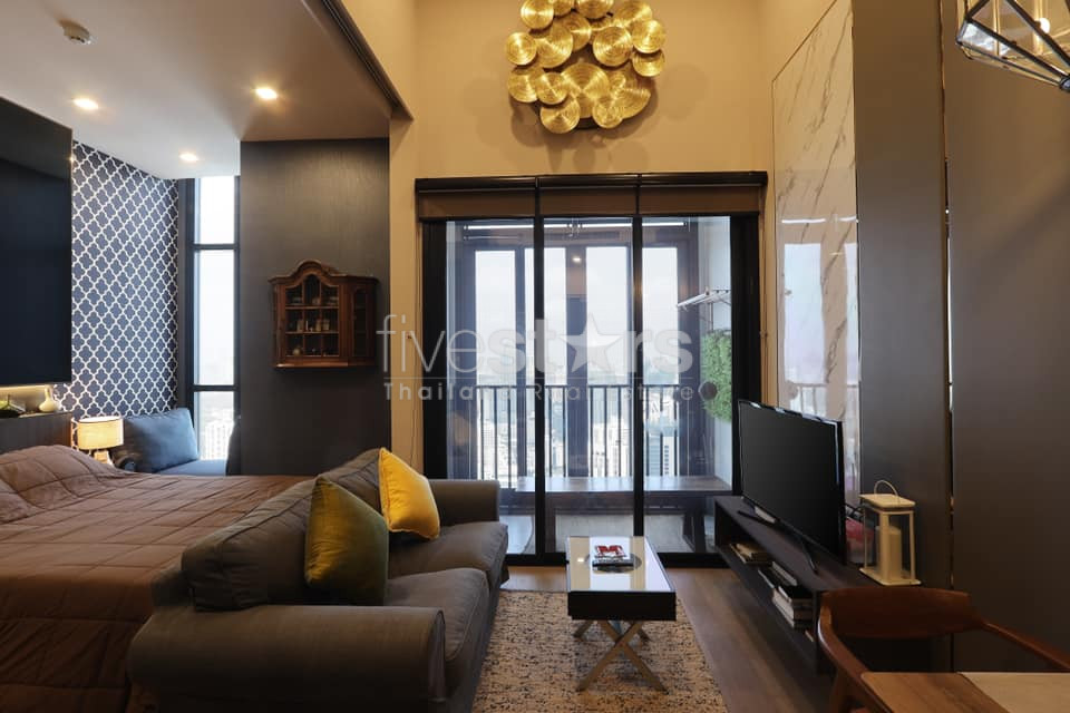 High floor unit 1 bedroom condo for rent close to BTS Asoke, photo 4
