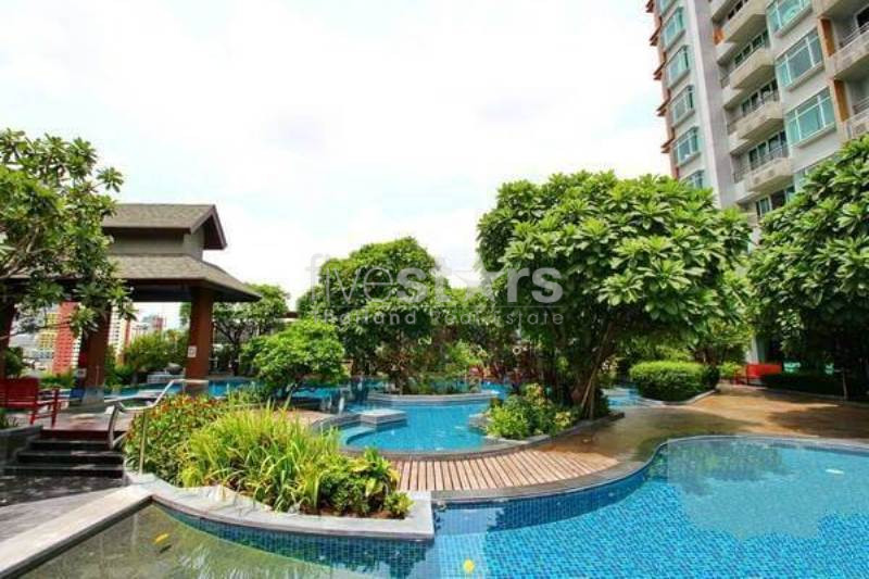 2 bedrooms condo for rent on Petchaburi road near BTS Nana, photo 10