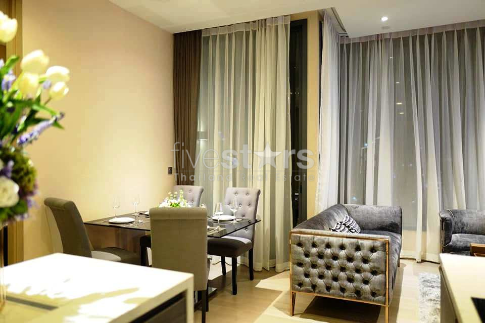 Appartement neuf de 2 chambres à louer près de la station de BTS Asoke, photo 4