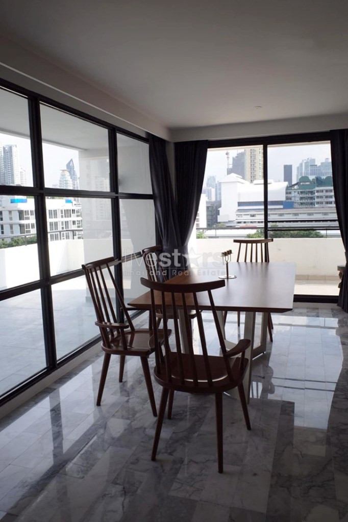 Appartement penthouse de 3 chambres à louer dans le quartier Sukhumvit, photo 5