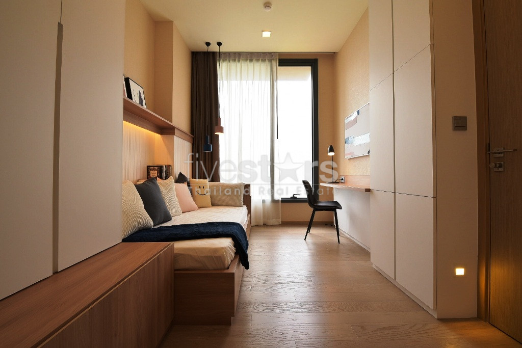 Appartement moderne de 2 chambres à louer près de la station de BTS Asoke, photo 3