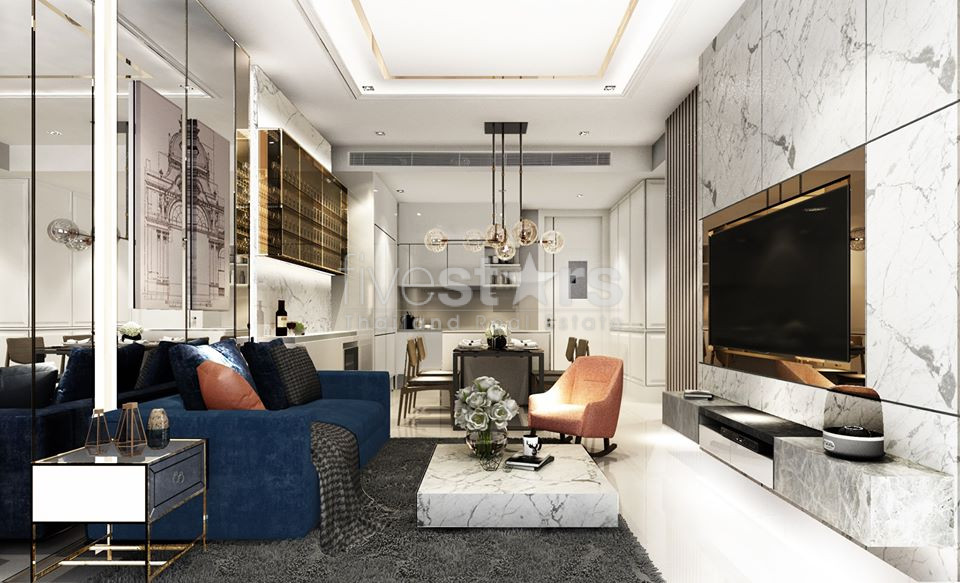 Luxury brand new 2 bedrooms condo for rent close to BTS Nana