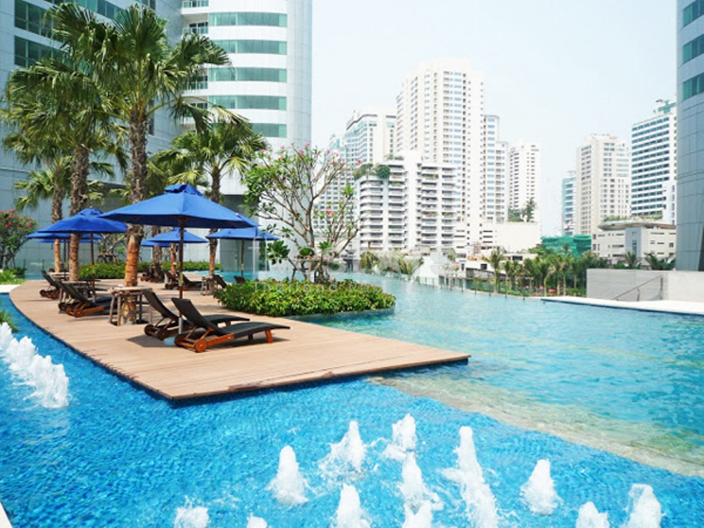 Appartement avec 2 chambres à louer près du BTS Asoke, photo 10