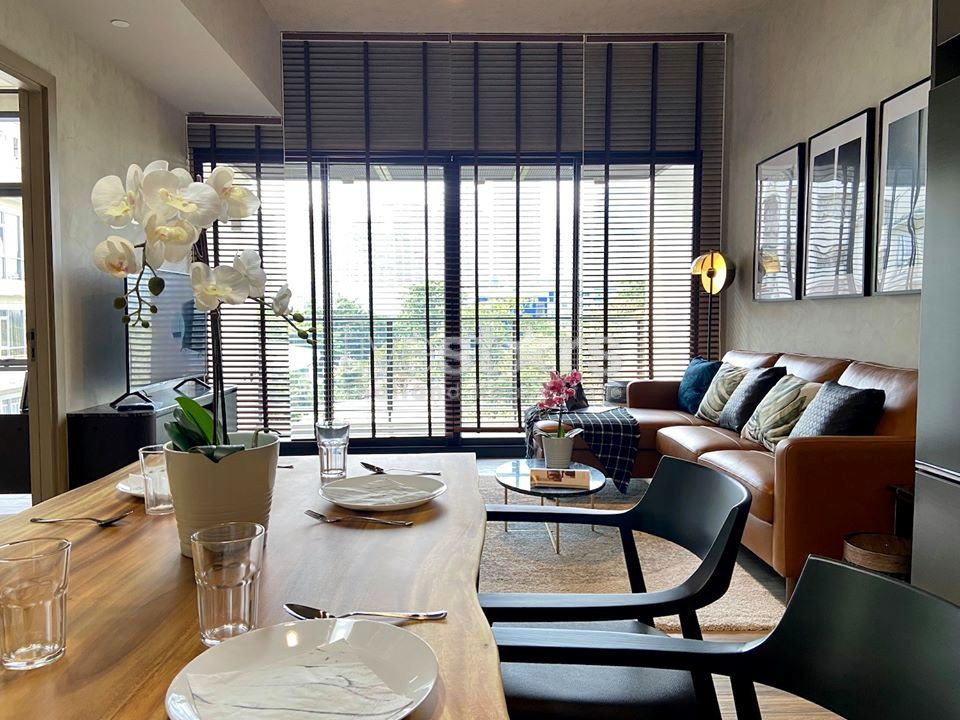 Loft style 2 bedrooms condo for rent in Asoke near MRT Petchaburi and airport link, photo 3