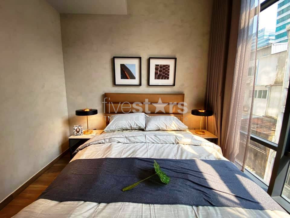 Loft style 2 bedrooms condo for rent in Asoke near MRT Petchaburi and airport link, photo 12