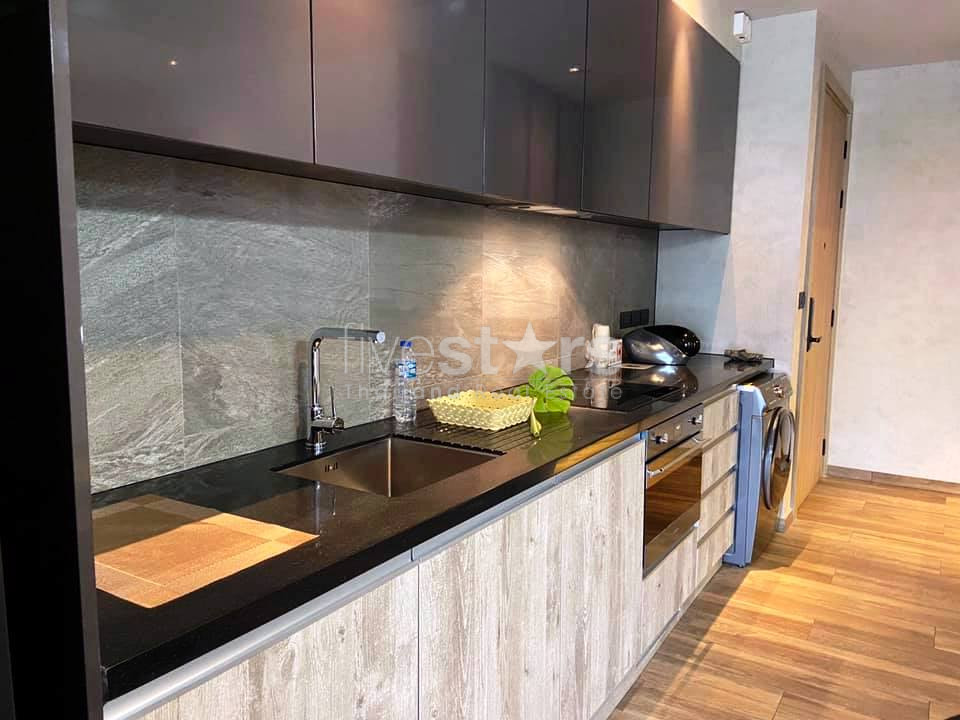 Loft style 2 bedrooms condo for rent in Asoke near MRT Petchaburi and airport link, photo 8