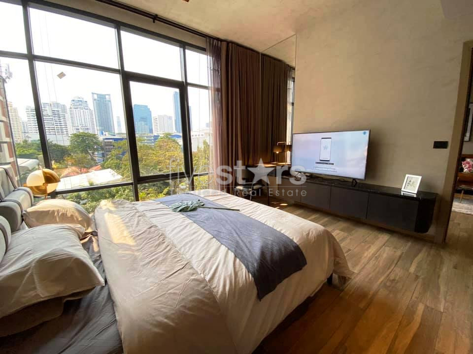 Loft style 2 bedrooms condo for rent in Asoke near MRT Petchaburi and airport link, photo 10