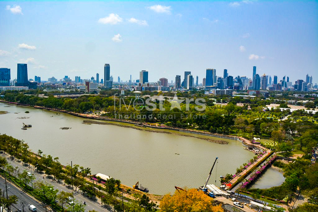 Appartement 3 chambres avec vues lac magnifiques proche du BTS Asoke