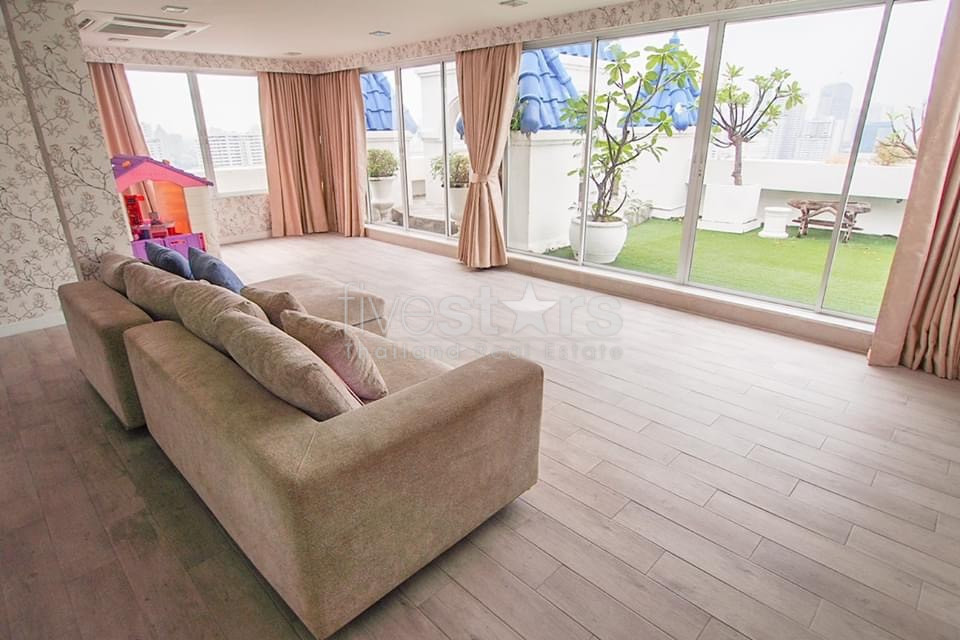 Penthouse 4 chambres quartier Asoke, photo 5