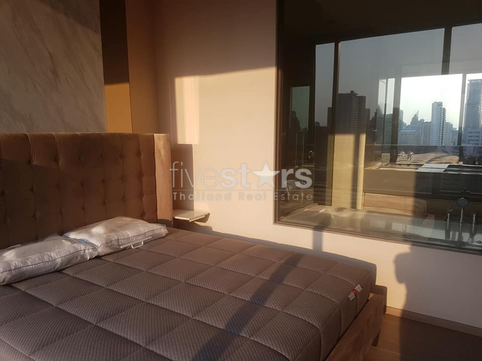 Appartement moderne de 2 chambres à louer près de la station de BTS Asoke, photo 8