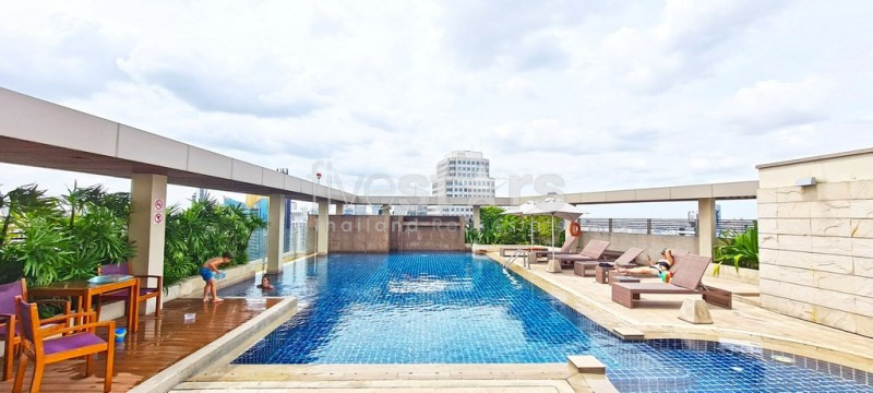 Appartement 2 chambres haut en étage à 400m du BTS Asoke, photo 20