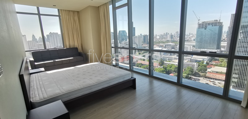 2 bedroom duplex open view condo for rent on Asoke, photo 7