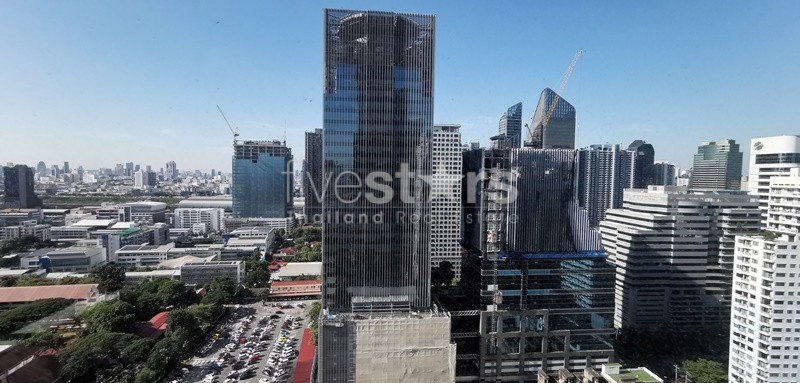 2 bedroom duplex open view condo for rent on Asoke, photo 8