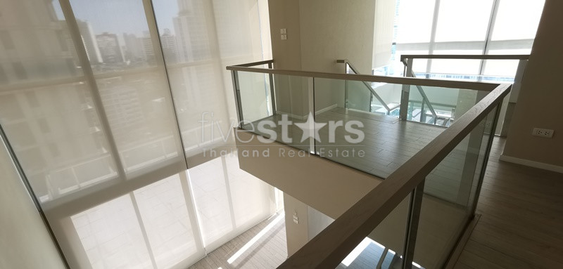 2 bedroom duplex open view condo for rent on Asoke, photo 14