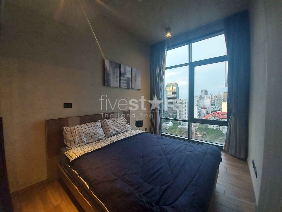 Modern 2 bedrooms condo for rent only 3 minutes walk to MRT Petchburi, photo 13