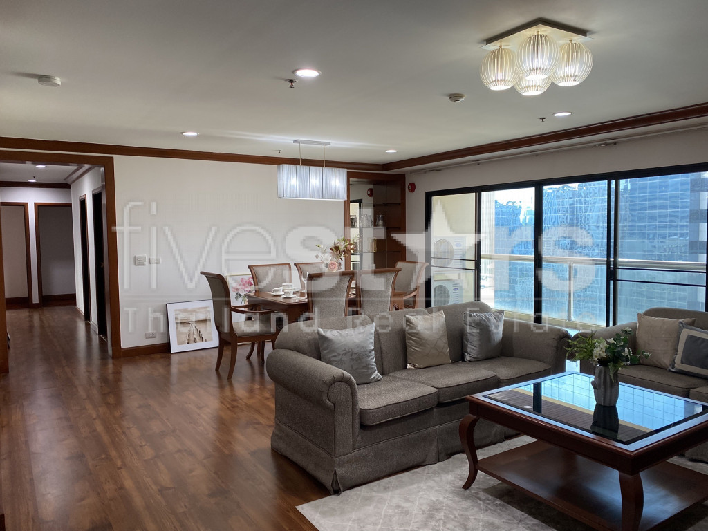 For rent pet friendly apartment 3 bedrooms in Asoke area, photo 2