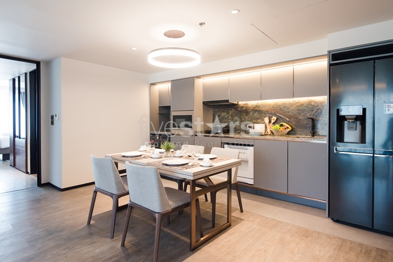 Condo de 3 chambres à louer près de la station BTS Asoke, photo 14