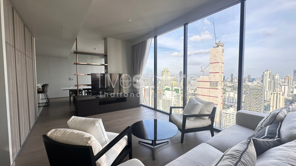 Appartement 3 chambres d'exception à louer à Asoke, Bangkok