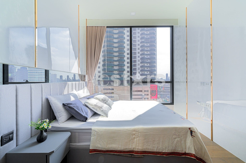 Appartement de 1 chambre à louer à Asoke, immeuble exceptionnel, photo 8
