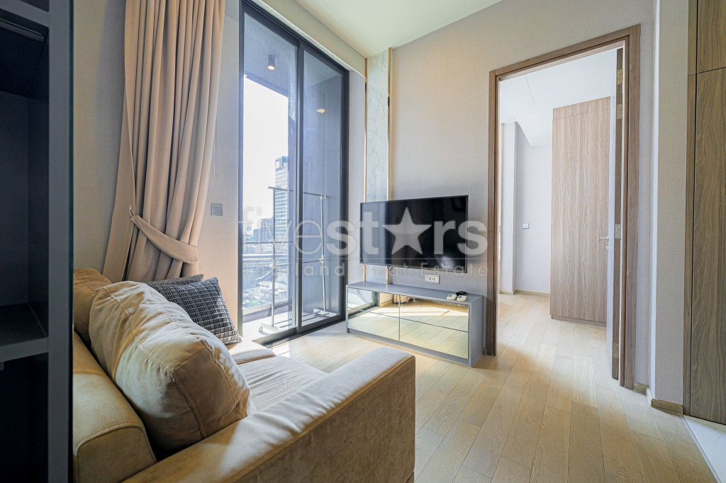 Appartement de 1 chambre à louer à Asoke, immeuble exceptionnel, photo 2