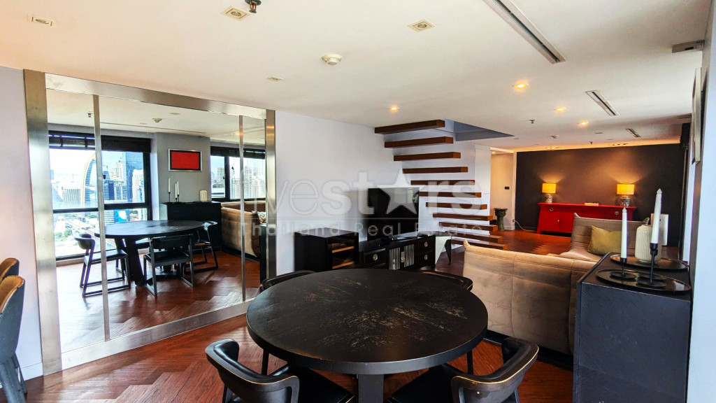 Magnifique penthouse duplex de 2 chambres + bureau à louer proche du BTS Nana, photo 5