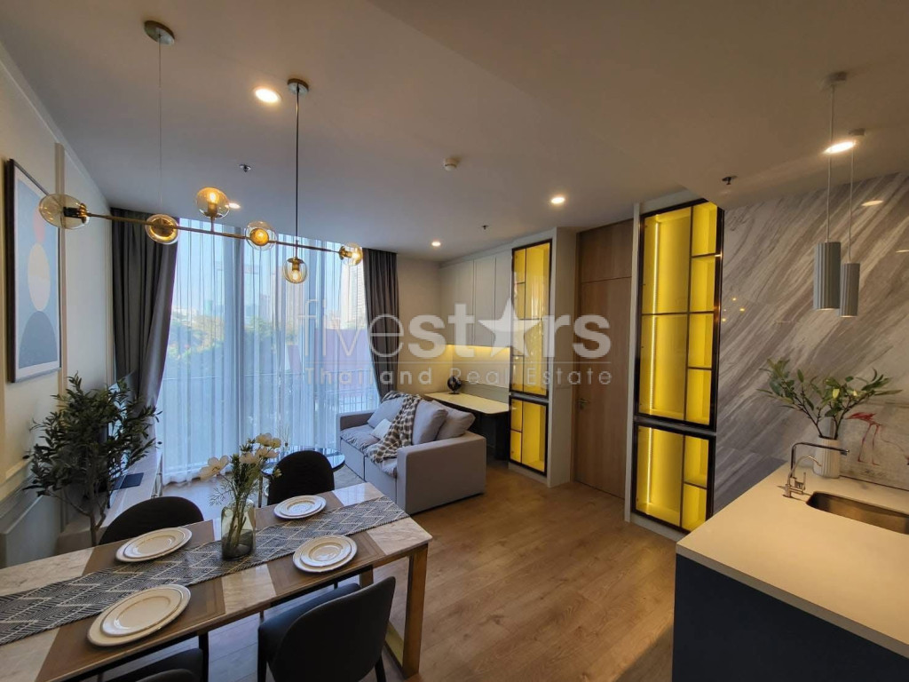 Appartement moderne de 1 chambre à louer entre Asoke et Nana, photo 3