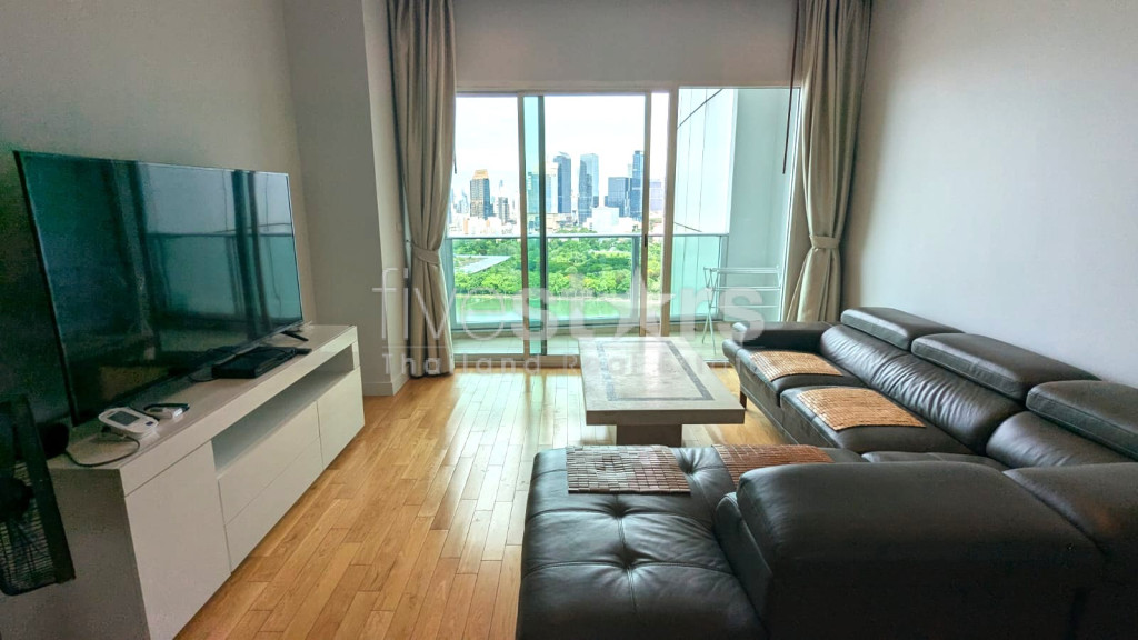 Appartement de 2 chambres + bureau à louer à Asoke, Vue Benchakitti, photo 5