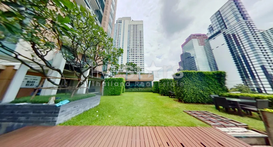 Duplex moderne de 1 chambre à louer à Asoke, proche du MRT Petchaburi, photo 12