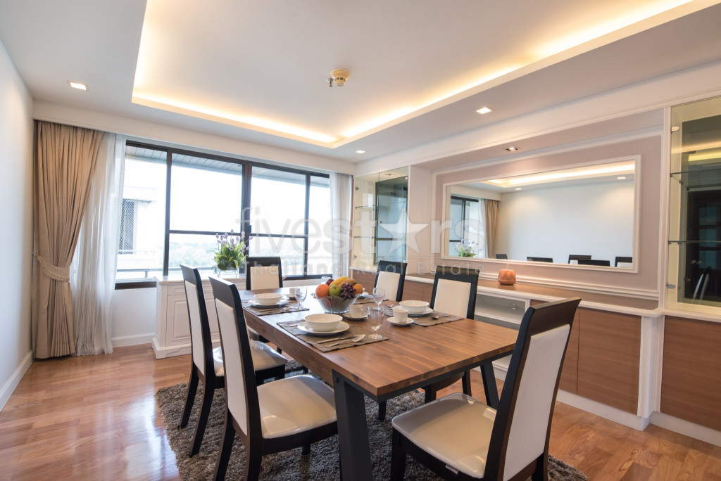Appartement de 4 chambres à louer à Asoke, près du parc de Benchakitti, photo 4