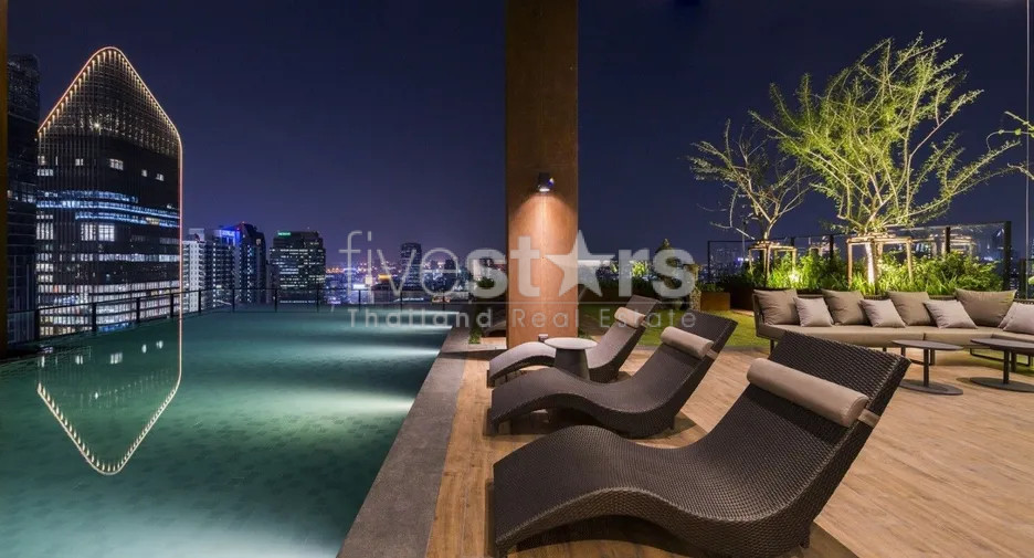 Modern 2 bedrooms condo for sale only 3 minutes walk to MRT Petchburi, photo 13